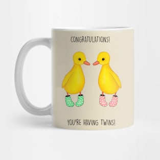 CONGRATS YOU'RE HAVING TWINS Mug